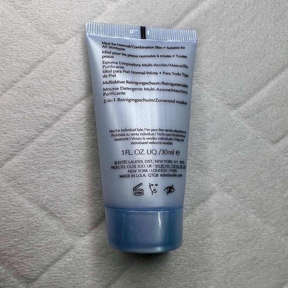 ESTEE LAUDER PERFECTLY CLEAN MULTI-ACTION FOAM CLEANER/PURIFYING MASK 1oz - Picture 2 of 2